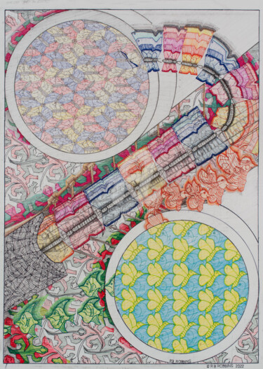 "One see thru the Bi…" başlıklı Tablo Robert Robbins tarafından, Orijinal sanat, Mürekkep