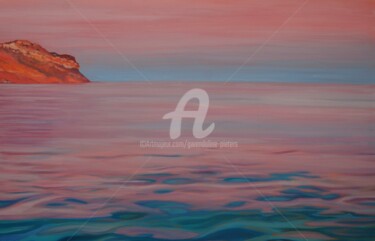 Peinture intitulée "Mer d'huile sous ca…" par Gwendoline Pieters, Œuvre d'art originale, Huile