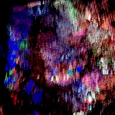Fotografie getiteld "Pluie de météorites" door Sylvie Chapuis, Origineel Kunstwerk, Niet gemanipuleerde fotografie