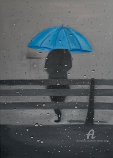 Peinture intitulée "Sale temps pour une…" par Paddy Manlay (Paddy), Œuvre d'art originale, Acrylique Monté sur Châssis en bo…