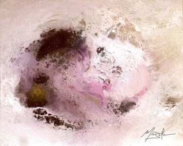 Painting titled "Raku-Yaki #10" by Mirabelle, Original Artwork, Acrylic