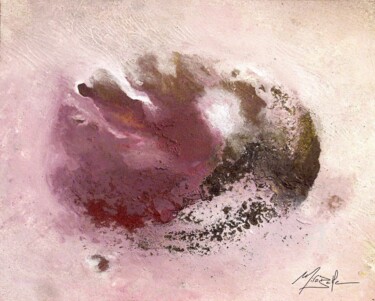 Painting titled "Raku-Yaki #11" by Mirabelle, Original Artwork, Acrylic