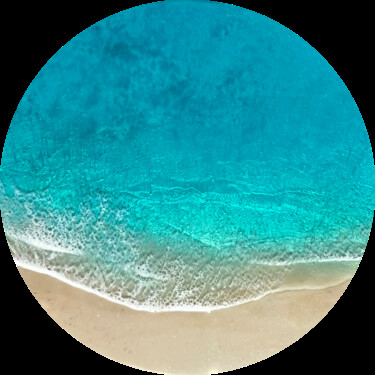 绘画 标题为“Round ocean #91” 由Ana Hefco, 原创艺术品, 丙烯