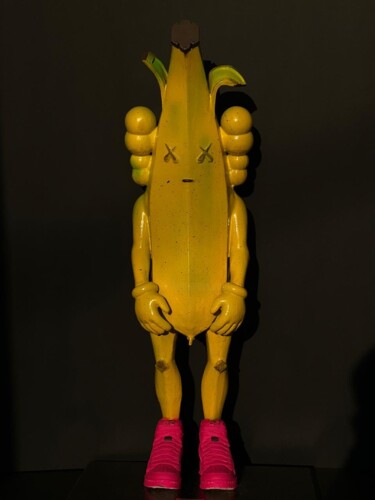 Sculpture intitulée "No name" par Zoman Art, Œuvre d'art originale, Résine