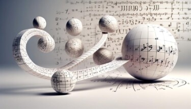 数字艺术 标题为“Harmonic Equations” 由Danyel Carinzia, 原创艺术品, 数字油画