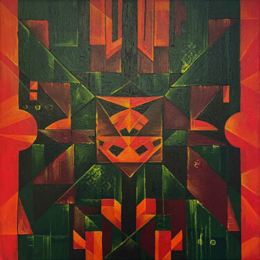 제목이 "Organics & Contrast…"인 미술작품 Ekaterina Tkachenko로, 원작, 기름