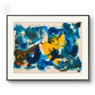 Peinture intitulée "Vivaldi Spring" par Ana Maduro, Œuvre d'art originale, Acrylique