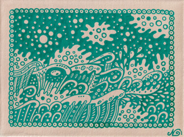 Surreal Pattern n.82 Painting titled "Surreal Pattern n.82" by Veronika Demenko, Original Artwork, Acrylic