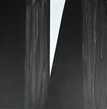 绘画 标题为“SERIE NOIRE” 由Pierre Calogero, 原创艺术品, 丙烯 安装在木质担架架上