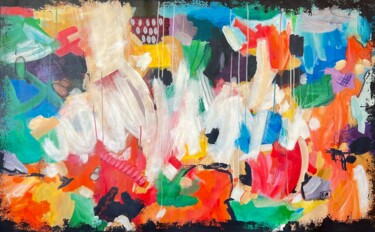 绘画 标题为“Modern Fall Wall Art” 由Kateryna Malomuzh, 原创艺术品, 丙烯