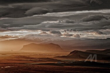 Fotografia intitolato "Couleurs du soir su…" da Dany Charrier, Opera d'arte originale, Fotografia manipolata