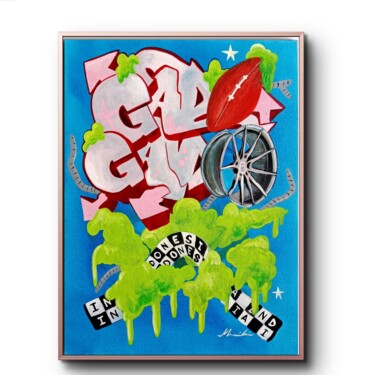 Painting titled "Gado Gado" by Maliki Maliki Ibnoe Kuntjoro, Original Artwork, Acrylic