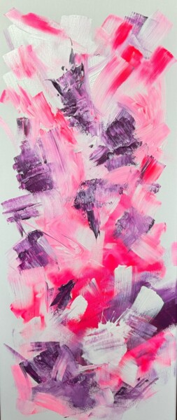 Peinture intitulée "Neon Vibe" par Lucy Brik, Œuvre d'art originale, Acrylique