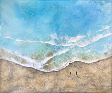 Painting titled "The Illusion of Sep…" by Kseniia Eliseeva, Original Artwork, Acrylic