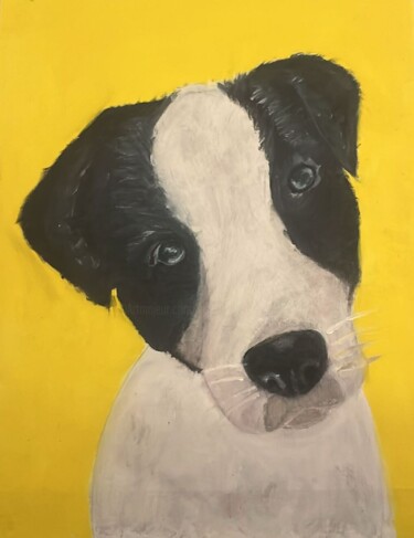 Schilderij getiteld "Pablo" door Giorgia Gasparini, Origineel Kunstwerk, Olie