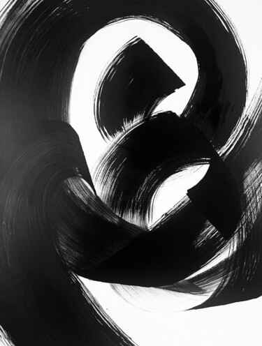 RESONANCES #5 Malerei mit dem Titel "RESONANCES #5" von Geraldine Auret, Original-Kunstwerk, Acryl Auf Keilrahmen aus Holz montiert