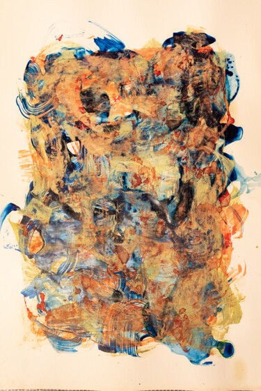 Peinture intitulée "Love to All" par Elisabeth Laplante, Œuvre d'art originale, Encre