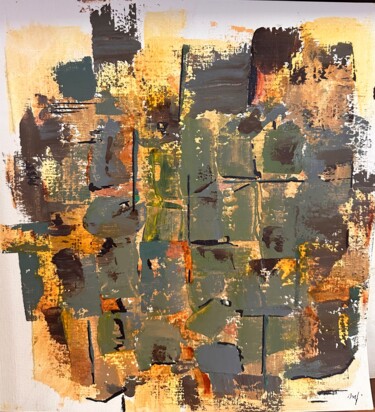 Peinture intitulée "Sans titre" par Maya Farhat, Œuvre d'art originale, Huile