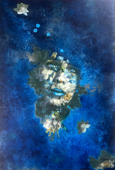 Coexistence : L'art est un voyage et non une destination 제목이 "Coexistence : L'art…"인 미술작품 Sandrine Piegay로, 원작, 아크릴 나무 들것 프레임에 장착됨