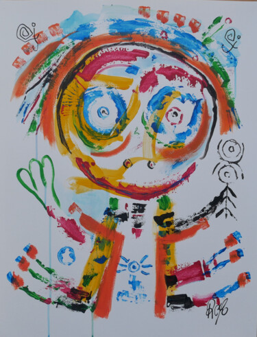 Peinture intitulée "Gugul 151224" par Jean Jacques Royo, Œuvre d'art originale, Acrylique