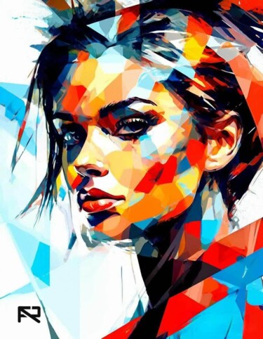 数字艺术 标题为“Fashion art 15” 由Анатолий Рабков, 原创艺术品, 2D数字工作