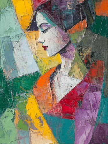 Strength Painting titled "Strength" by Olga Bragina, Original Artwork, Oil