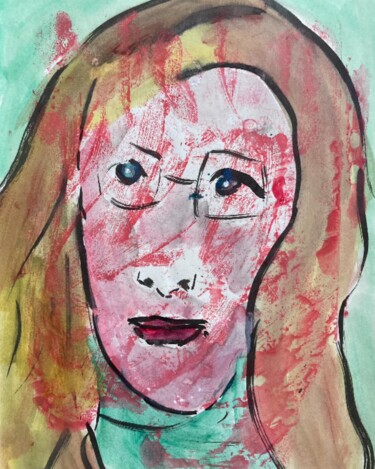 Peinture intitulée "« Bon, et après ?……" par Ananda Eva, Œuvre d'art originale, Acrylique