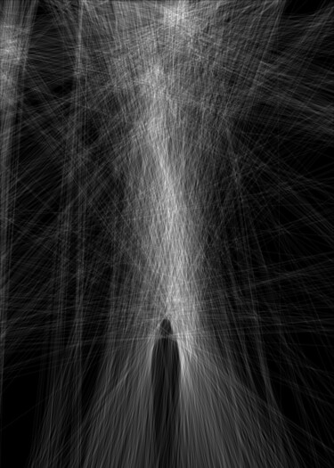 Digital Arts titled "WhatDoYouSee No.4" by Nancy A-Mechrek, Original Artwork, Digital Painting