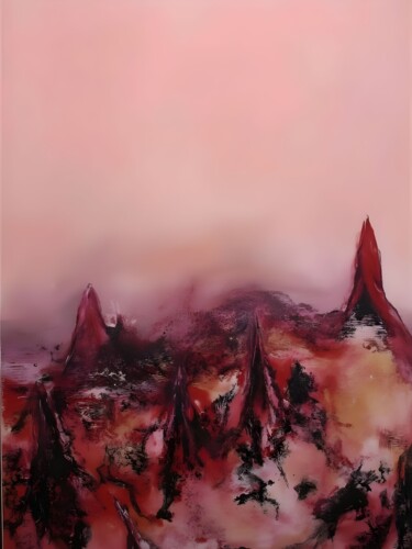 数字艺术 标题为“::: Crimson Peaks U…” 由Kyozai, 原创艺术品, AI生成的图像
