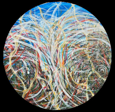 Painting titled ""Gestures and stren…" by Ash, Original Artwork, Acrylic