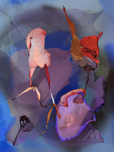 绘画 标题为“LIPOSUKCJA” 由Jolanta Lebert-Szwakopf, 原创艺术品, 数字油画