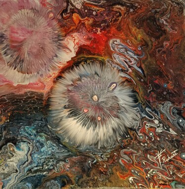 绘画 标题为“ROLLSTAR I” 由Vidal Fernández Richart, 原创艺术品, 丙烯 安装在artwork_cat.上