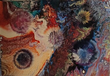 绘画 标题为“ROLLSTAR II” 由Vidal Fernández Richart, 原创艺术品, 丙烯 安装在artwork_cat.上