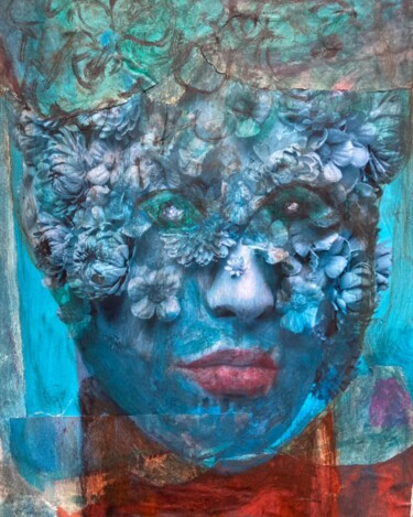 Peinture intitulée "« What the fuck is…" par Ananda Eva, Œuvre d'art originale, Acrylique