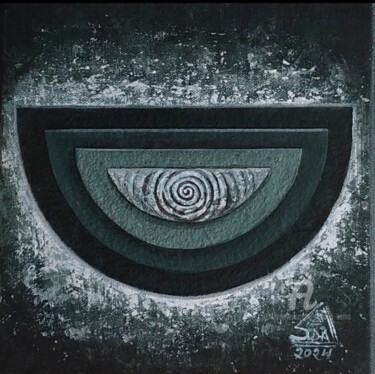 Painting titled "Air" by Suddha Sama, Original Artwork, Acrylic