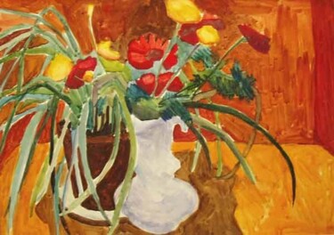Flowers Картина под названием "Flowers" - Vladimir Zagitov, Подлинное произведение искусства