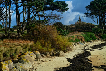 Photography titled "Carantec, la chapel…" by Thierry Martin, Original Artwork, Digital Photography