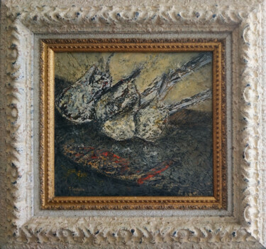 Pintura titulada "Bodegón" por Tomás Castaño, Obra de arte original, Acrílico