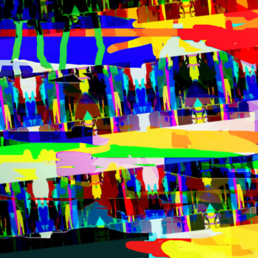 Digital Arts titled "unending" by Helmuth Klotz, Original Artwork, Digital Painting