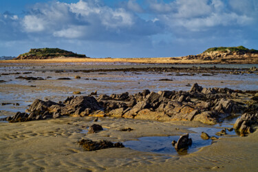 Carantec, Rhu Land depuis la route de Callot. Фотография под названием "Carantec, Rhu Land…" - Thierry Martin, Подлинное произведение искусства, Цифровая фотография