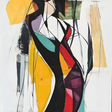 Simplicity and Beauty Digitale Kunst getiteld "Simplicity and Beau…" door Eva Bazhenova, Origineel Kunstwerk, 2D Digital Work