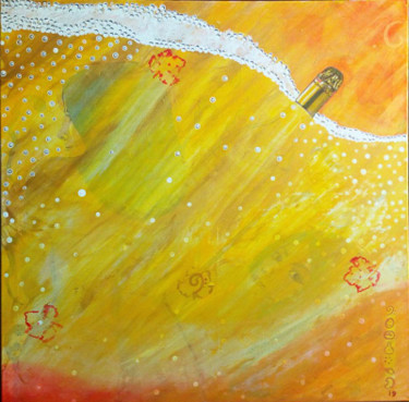 Pintura titulada "Glera" por Fabiola Porras, Obra de arte original, Acrílico