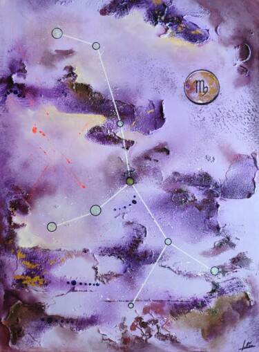 Peinture intitulée "Virgo 1" par Julien Abstrait, Œuvre d'art originale, Acrylique Monté sur Châssis en bois