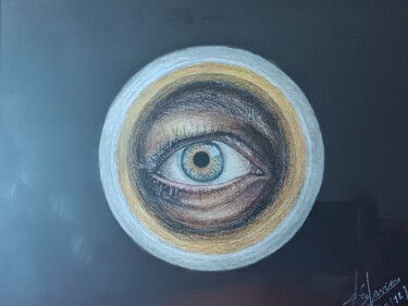제목이 "El ojo"인 그림 Fco Javier Rodríguez Jiménez (Javitoy)로, 원작, 연필