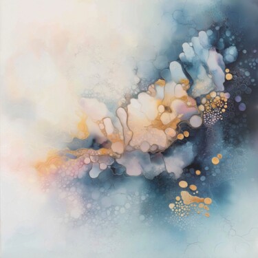 数字艺术 标题为“Pastel Serenity: La…” 由Anna Burger, 原创艺术品, 数字油画