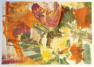 绘画 标题为“Energy of Color” 由Nina Timoshenko, 原创艺术品, 丙烯