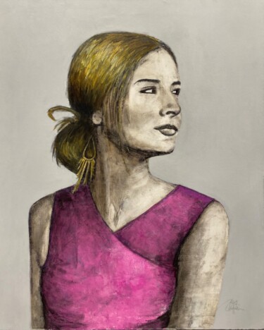 绘画 标题为“Carlota” 由Pipa Martín, 原创艺术品, 丙烯
