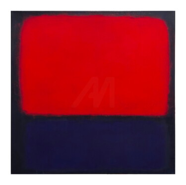 "No. 1801_Red cloud…" başlıklı Tablo Guido Lötscher tarafından, Orijinal sanat, Petrol Ahşap Sedye çerçevesi üzerine monte e…