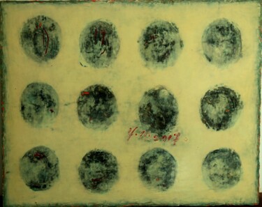 Painting titled "不间断叙述--05" by Yuan Ming, Original Artwork, Acrylic