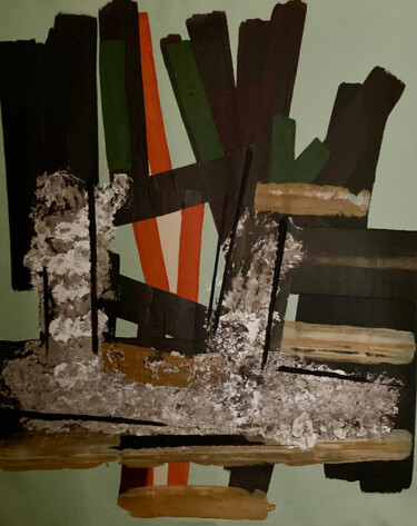 Peinture intitulée "Prairial - 2" par Julien Jubault, Œuvre d'art originale, Acrylique